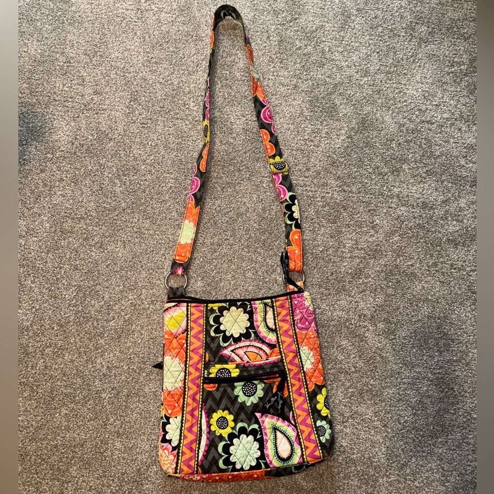 Vera Bradley Hipster Crossbody Bag in Ziggy Zinnia
